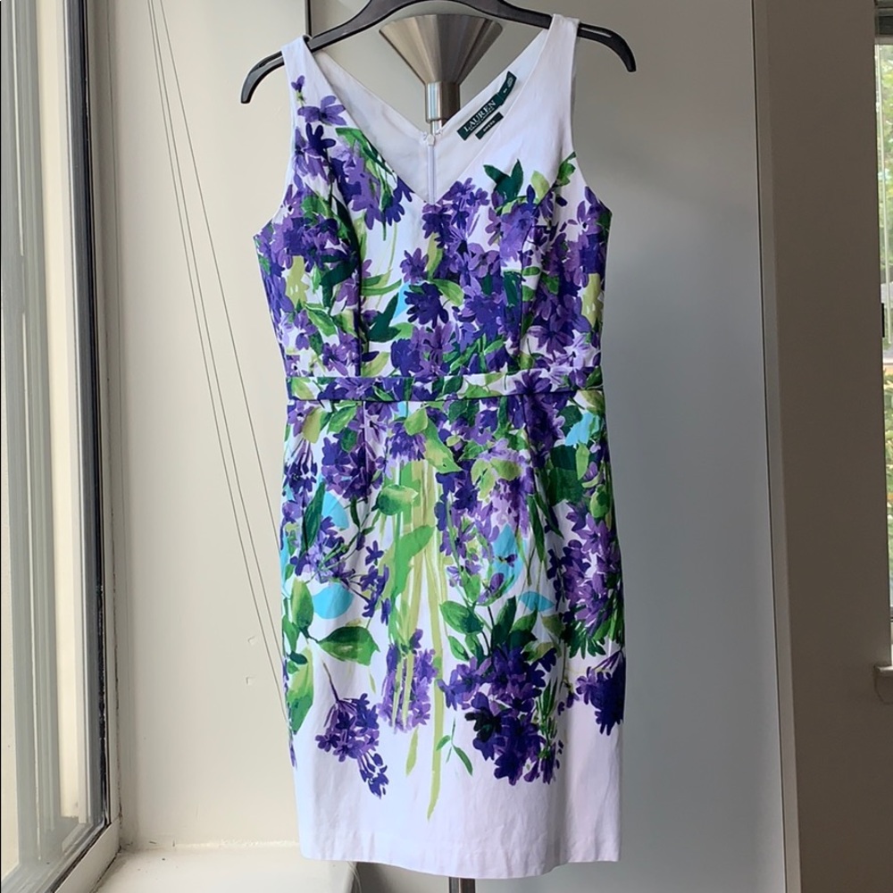 Lauren Ralph Lauren floral dress size 6P